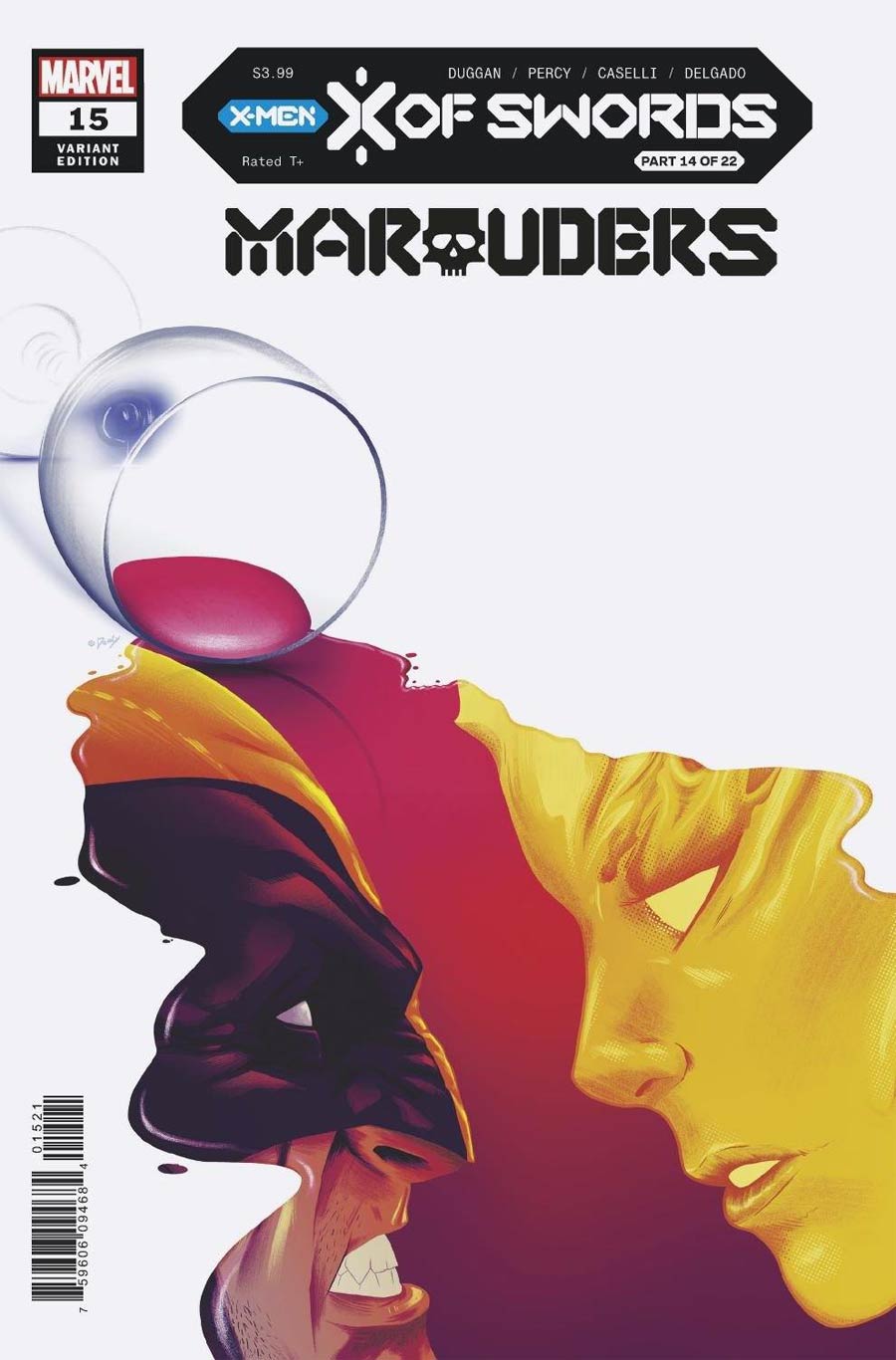 Marauders #15 Cover B Variant Doaly Cover (X Of Swords Part 14)