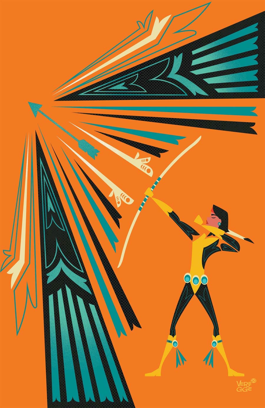 Marvels Voices Indigenous Voices One Shot Cover B Variant Jeffrey Veregge Native American Heritage Tribute Dani Moonstar Cover