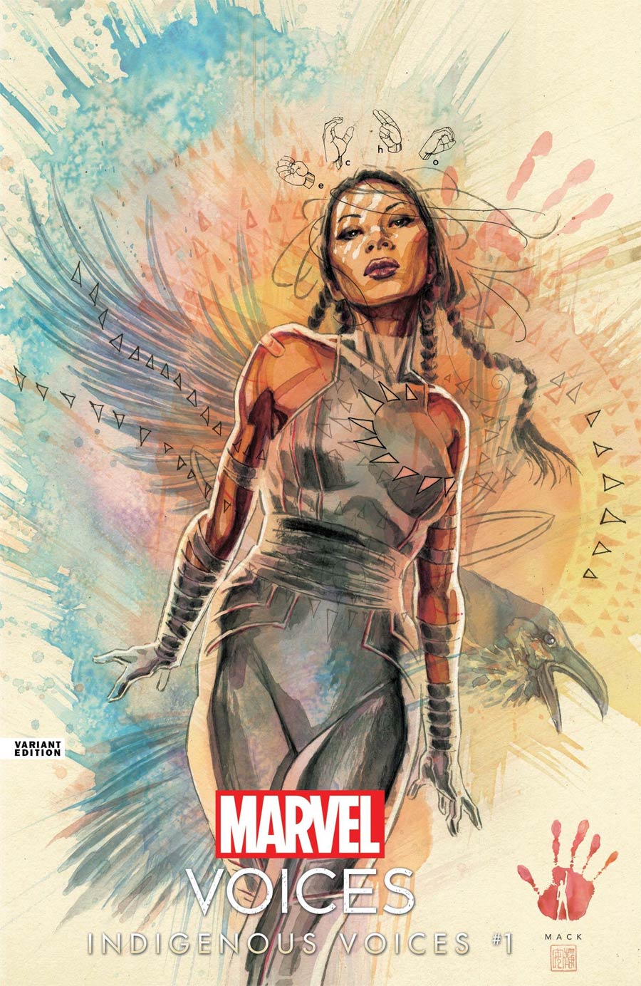Marvels Voices Indigenous Voices One Shot Cover C Variant David Mack Cover