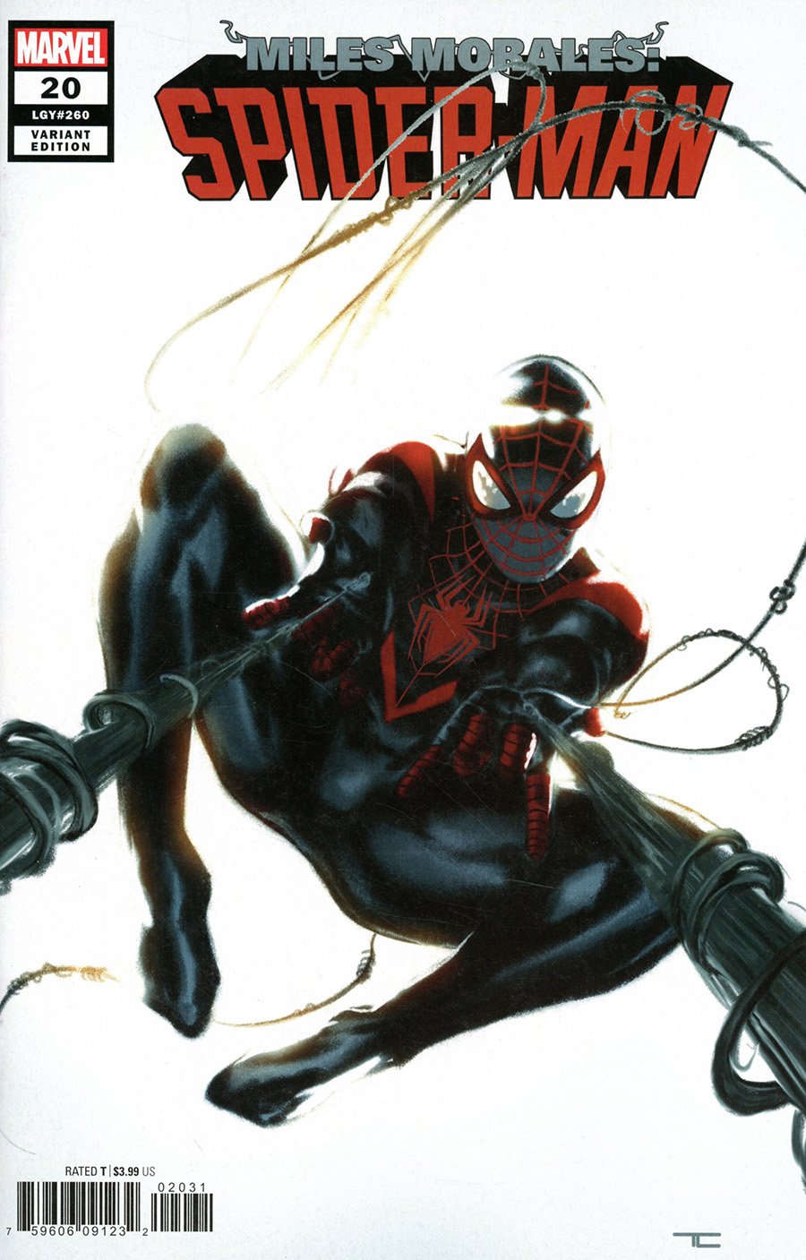 MILES MORALES COMIC BOOK ~ Marvel Comics SPIDER-MAN #25 TAURIN CLARKE VARIANT 