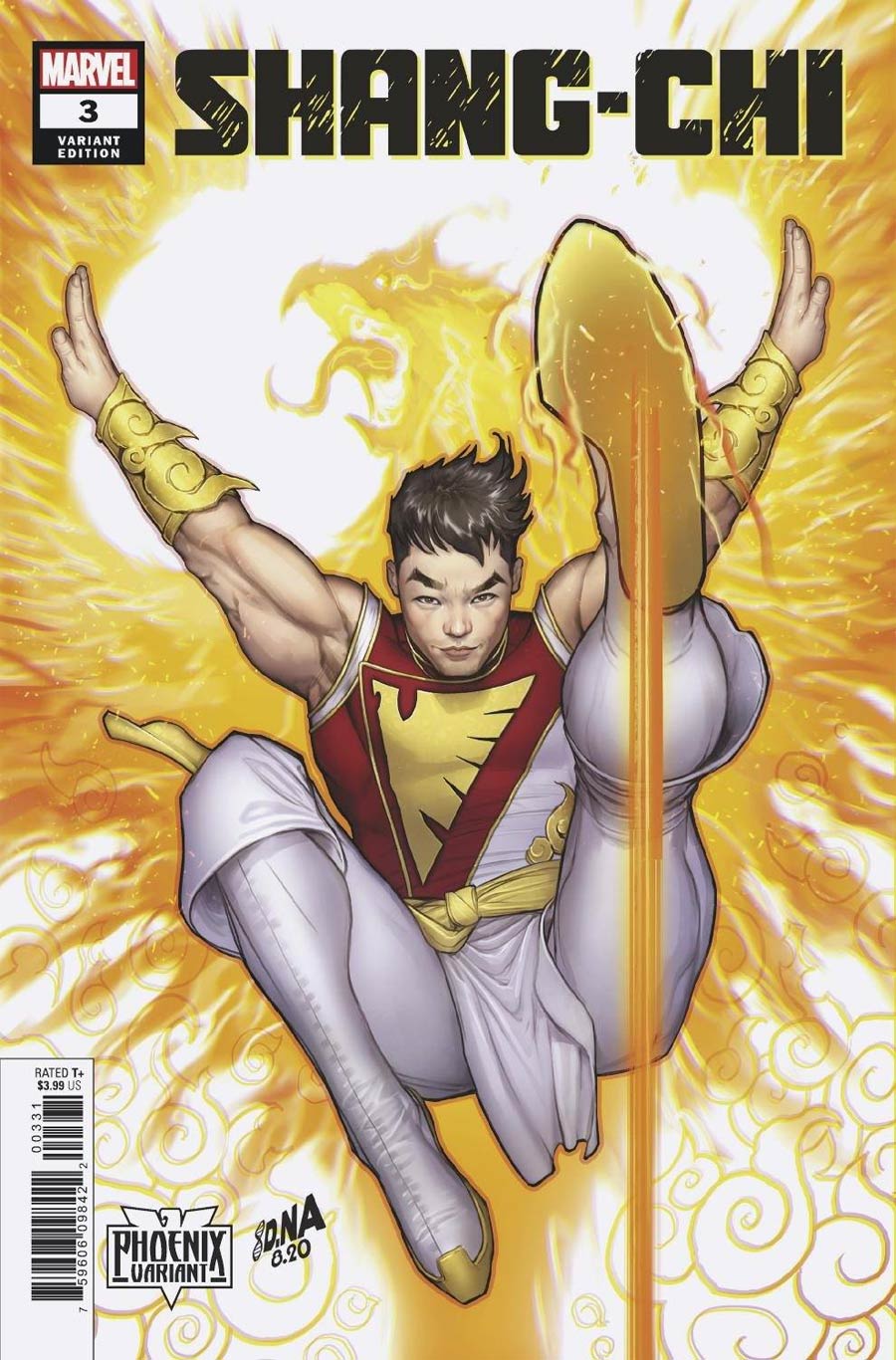 Shang-Chi #3 Cover B Variant David Nakayama Shang-Chi Phoenix Cover