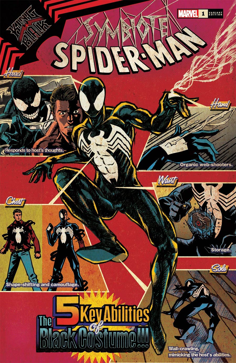 Symbiote Spider-Man King In Black #1 Cover C Variant Superlog Cover