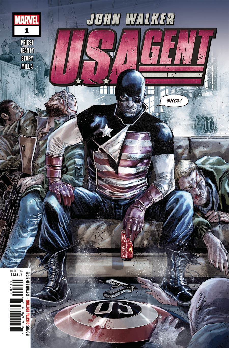 U.S.Agent Vol 3 #1 Cover A Regular Marco Checchetto Cover