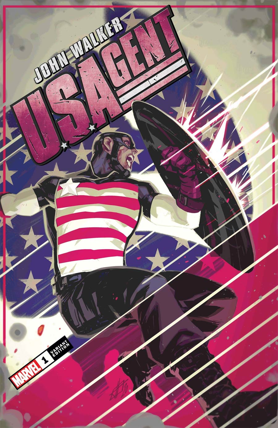 U.S.Agent Vol 3 #1 Cover C Variant Toni Infante Cover