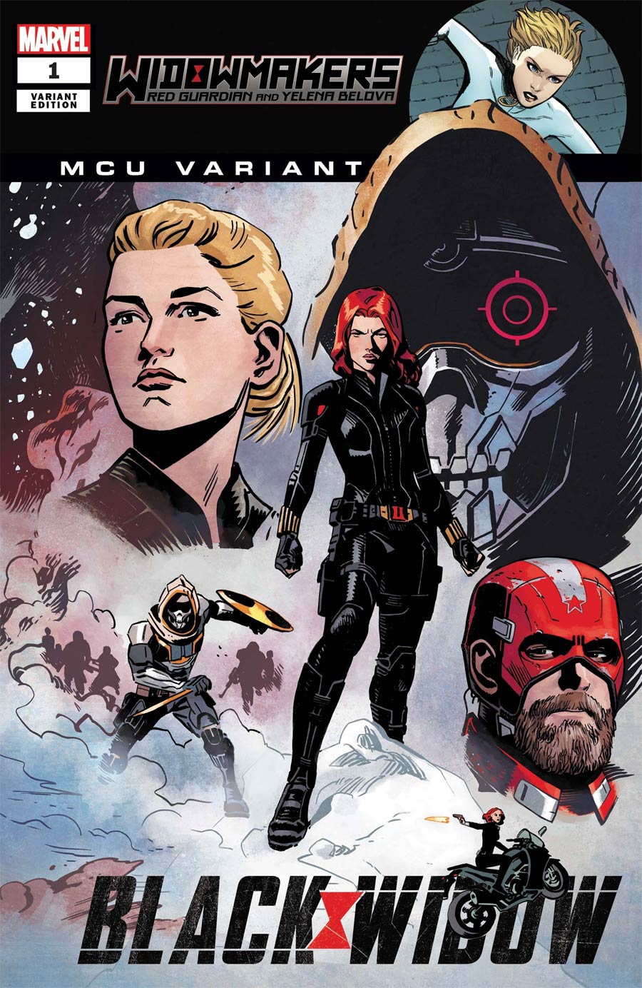 Widowmakers Red Guardian And Yelena Belova #1 Cover D Variant Chris Samnee MCU Cover