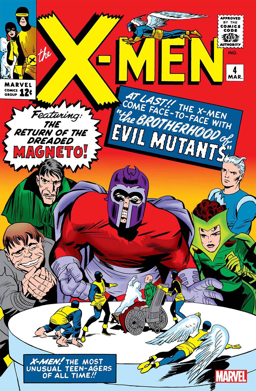 X-Men Vol 1 #4 Cover B Facsimile Edition