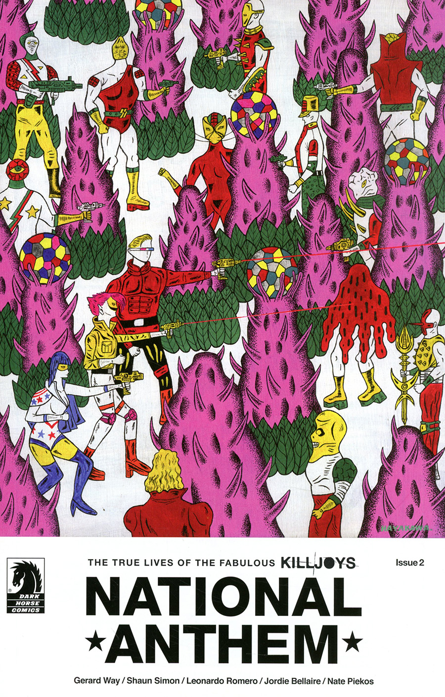 True Lives Of The Fabulous Killjoys National Anthem #2 Cover C Variant Motohiro Cover