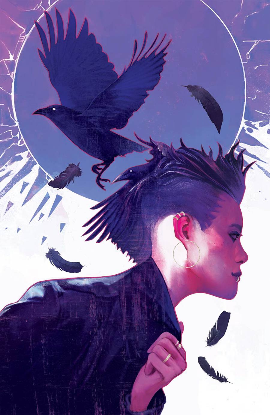 An Unkindness Of Ravens #3 Cover B Variant Qistina Khalidah Raven Cover