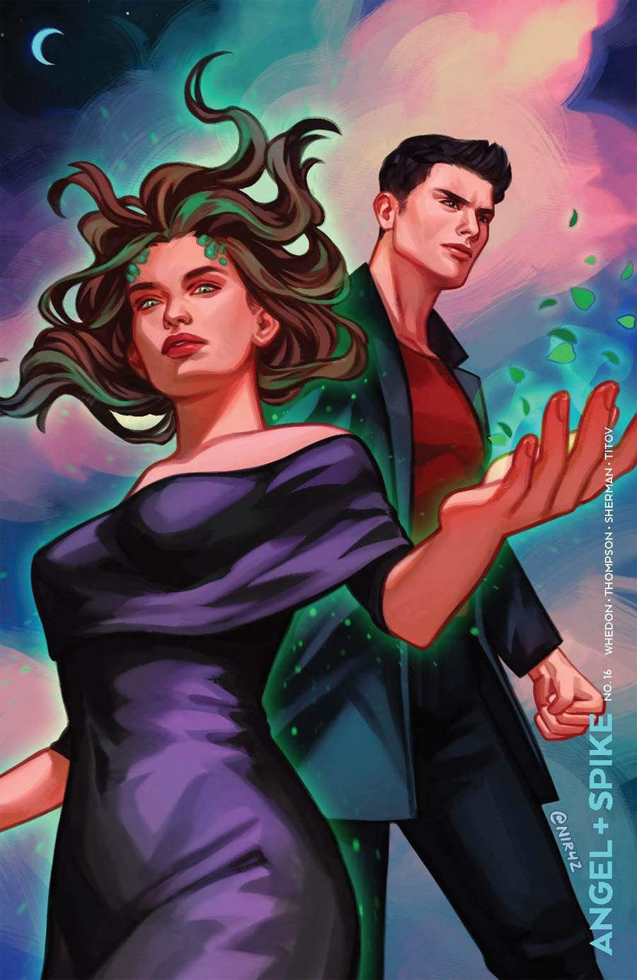 Angel & Spike #16 Cover C Variant Rob Bowyer Cover