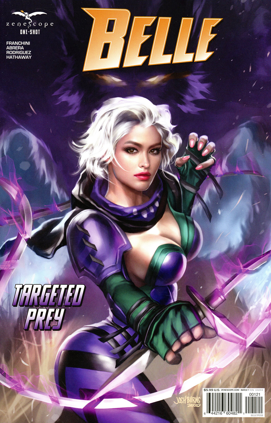 Grimm Fairy Tales Presents Belle Targeted Prey One Shot Cover B Josh Burns