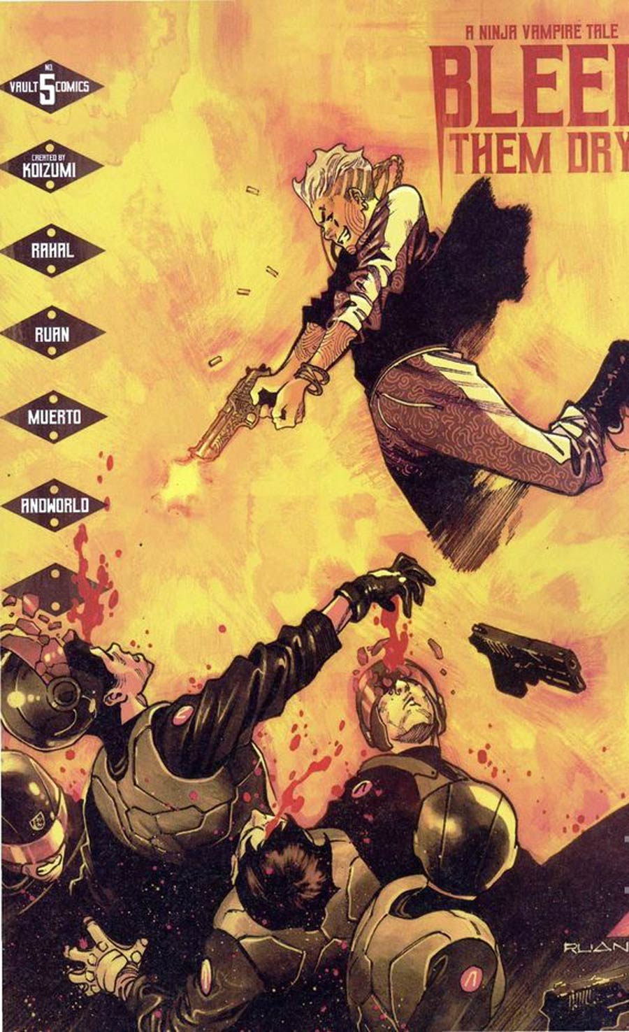 Bleed Them Dry #5 Cover A Regular Dike Ruan Cover