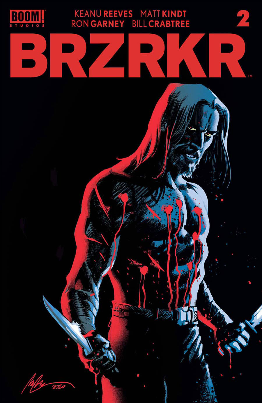 BRZRKR (Berzerker) #2 Cover B Variant Rafael Albuquerque Cover