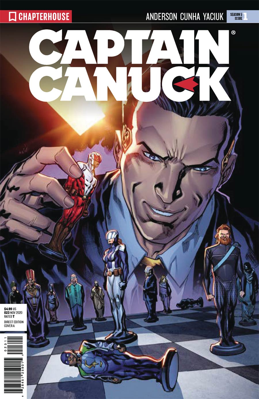 Captain Canuck Season 5 #1 Cover A