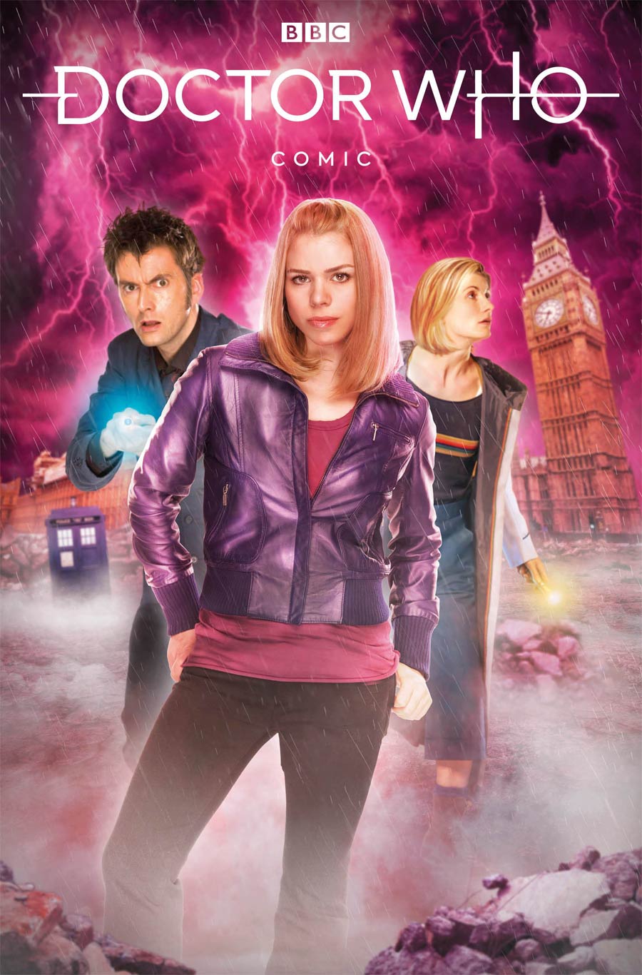 Doctor Who Comic #1 Cover B Variant Photo Cover