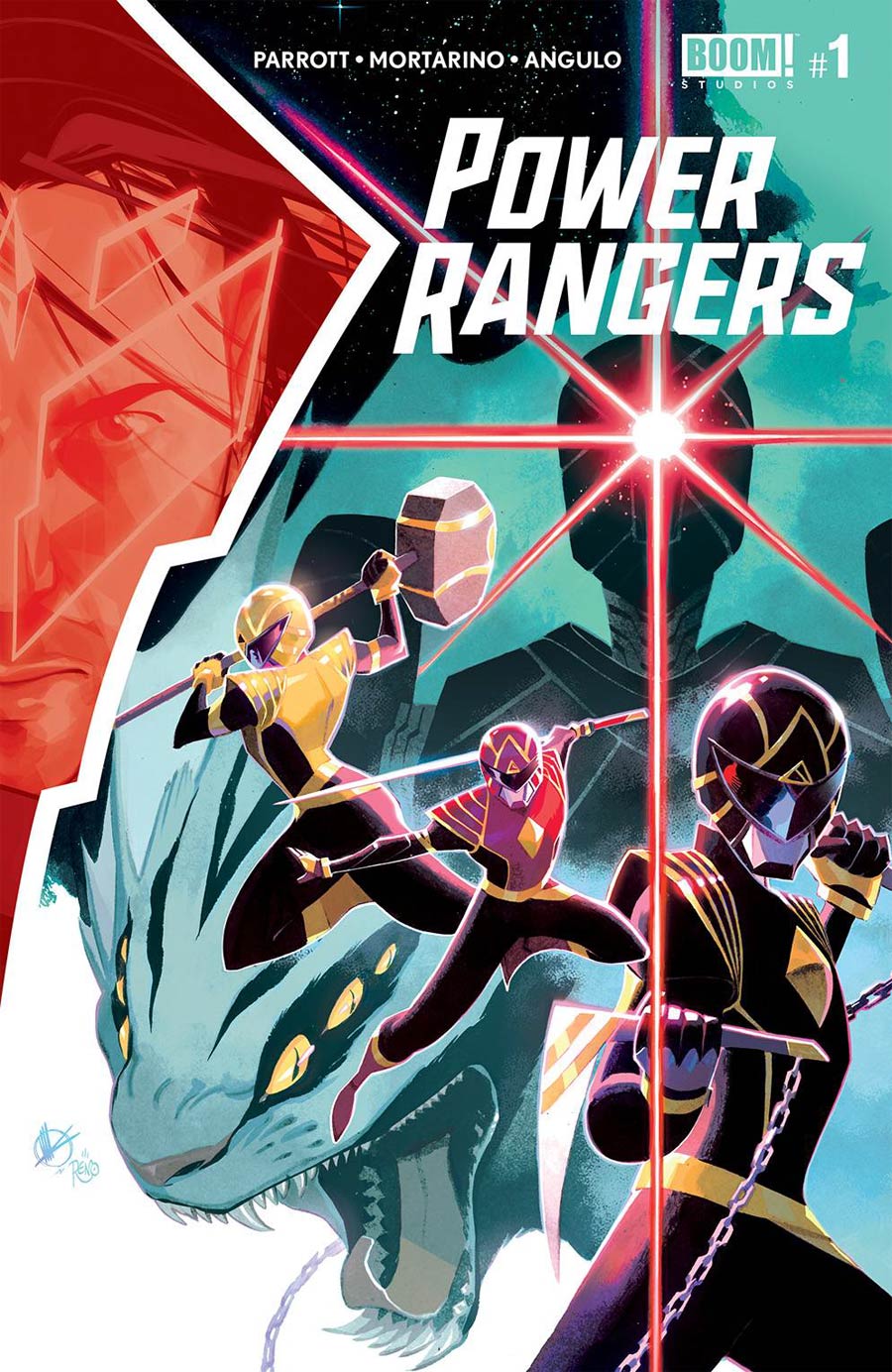 Power Rangers #1 Cover A 1st Ptg Regular Matteo Scalera Cover