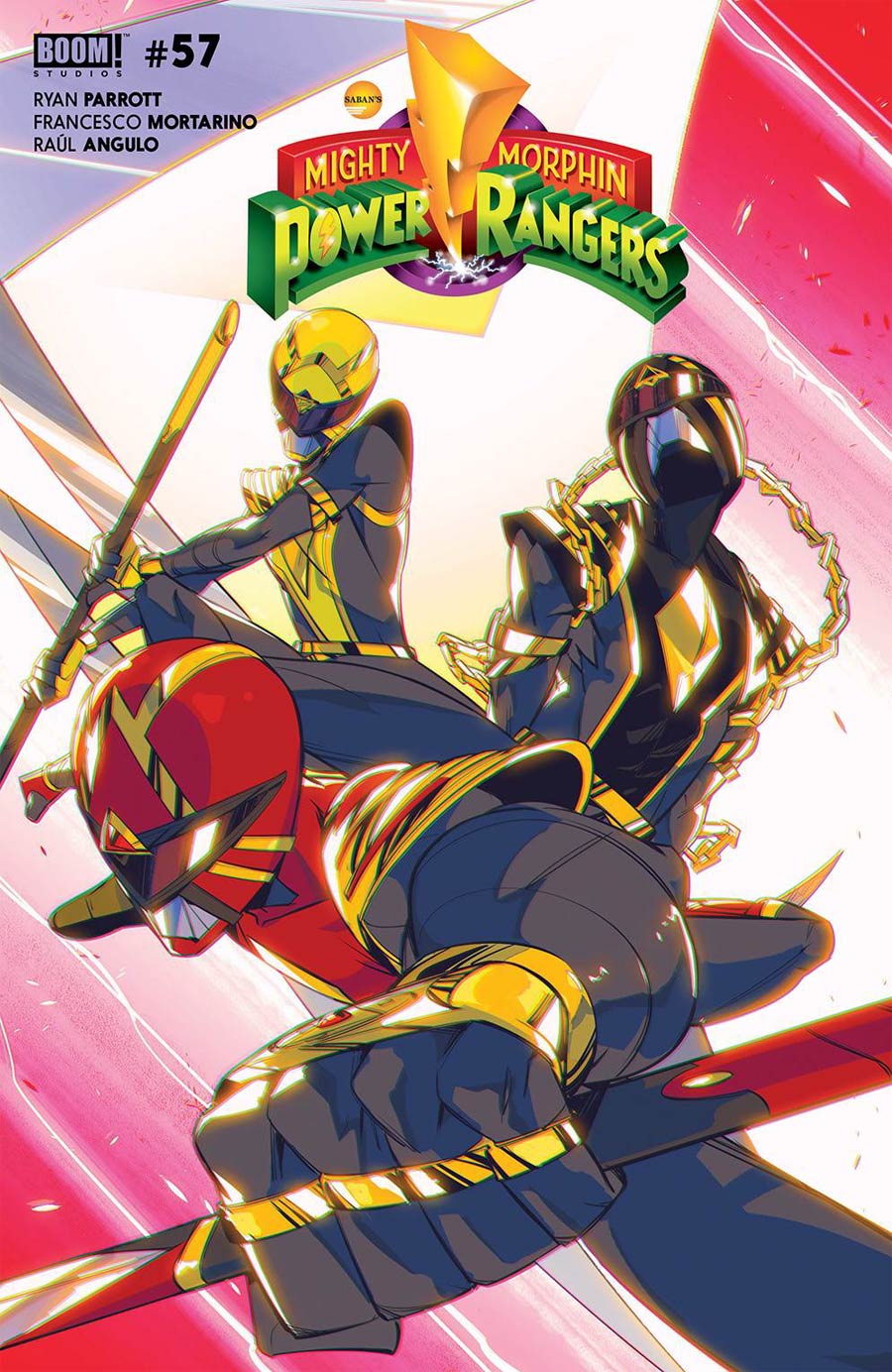 Power Rangers #1 Cover B Variant Daniele di Nicuolo Legacy Cover