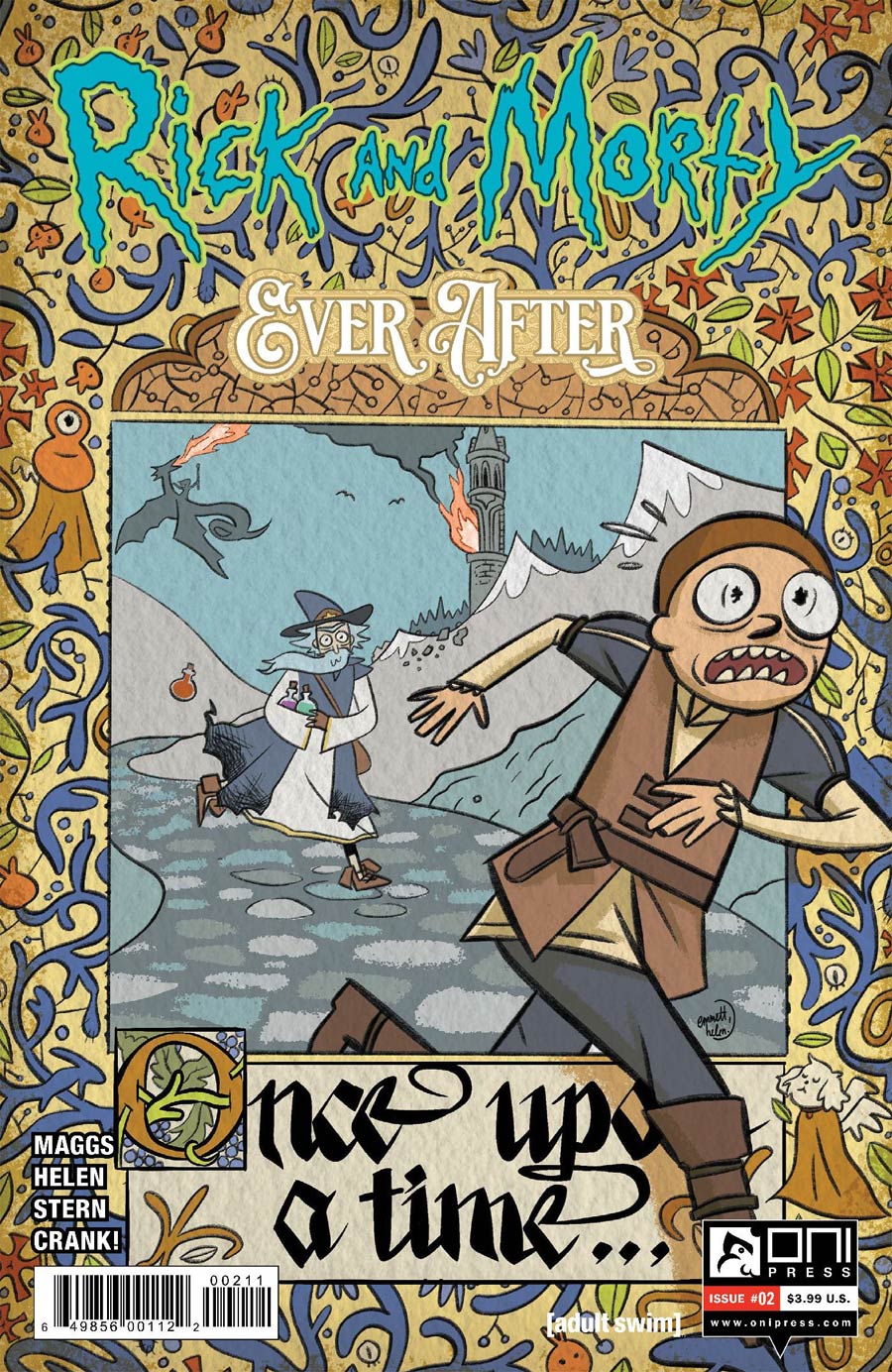 Rick And Morty Ever After #2 Cover A Regular Emmett Helen Cover