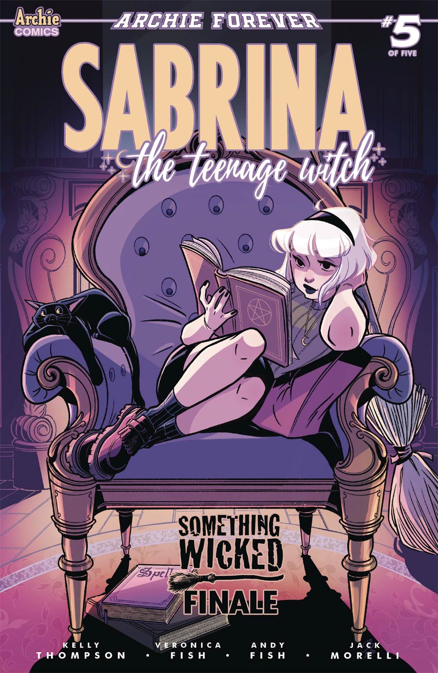 Sabrina The Teenage Witch Something Wicked #5 Cover B Variant Sweeney Boo Cover