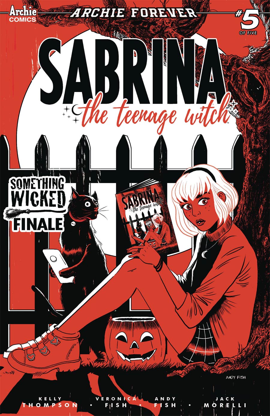 Sabrina The Teenage Witch Something Wicked #5 Cover C Variant Andy Fish Cover