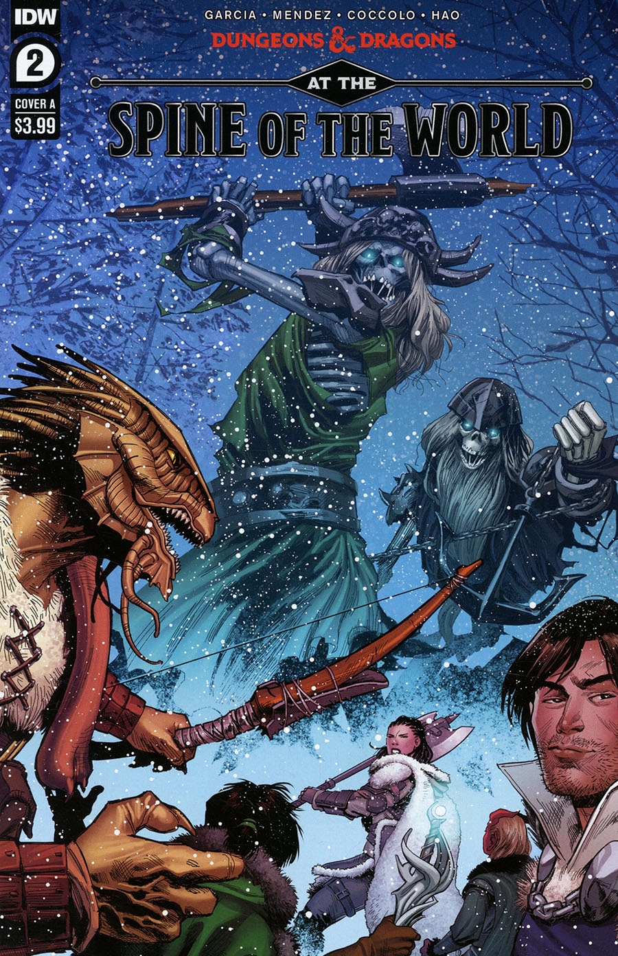 Dungeons & Dragons At The Spine Of The World #2 Cover A Regular Martin Coccolo Cover