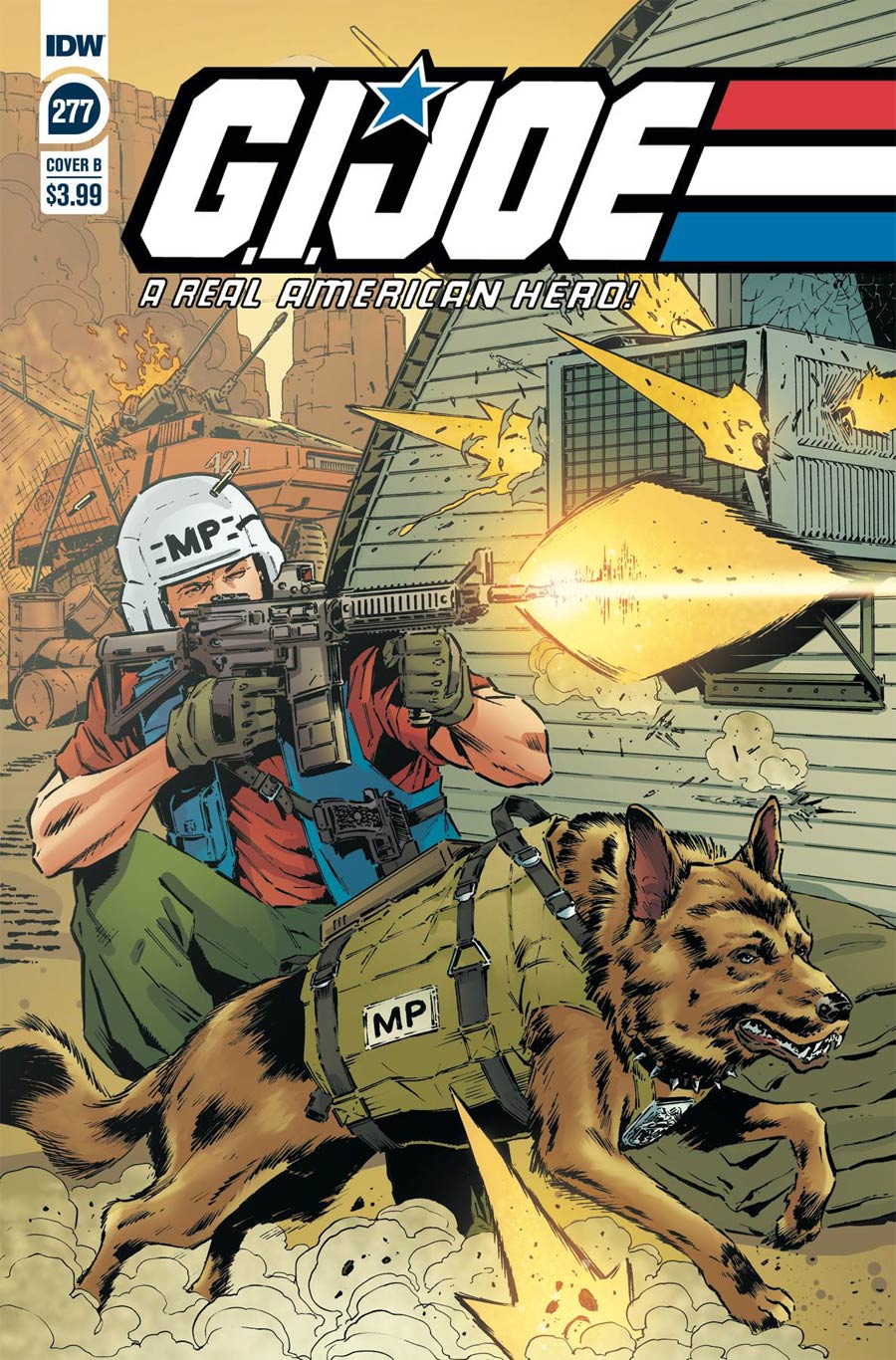 GI Joe A Real American Hero #277 Cover B Variant SL Gallant Cover