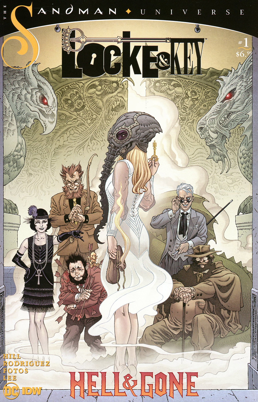 Locke & Key Sandman Hell & Gone #1 Cover A Regular Gabriel Rodriguez Cover