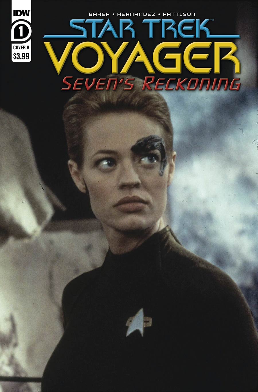 Star Trek Voyager Sevens Reckoning #1 Cover B Variant Photo Cover