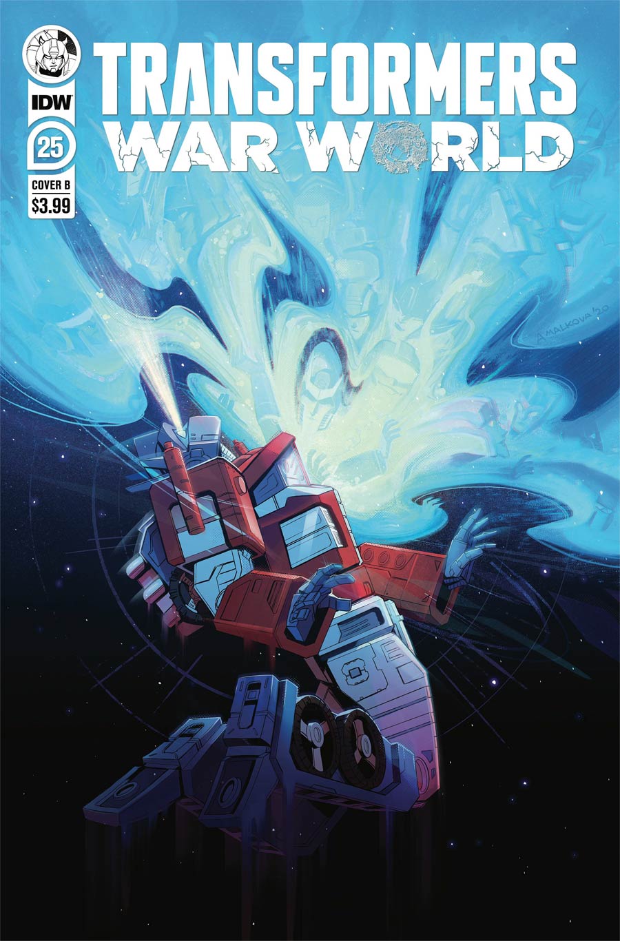 Transformers Vol 4 #25 Cover B Variant Anna Malkova Cover