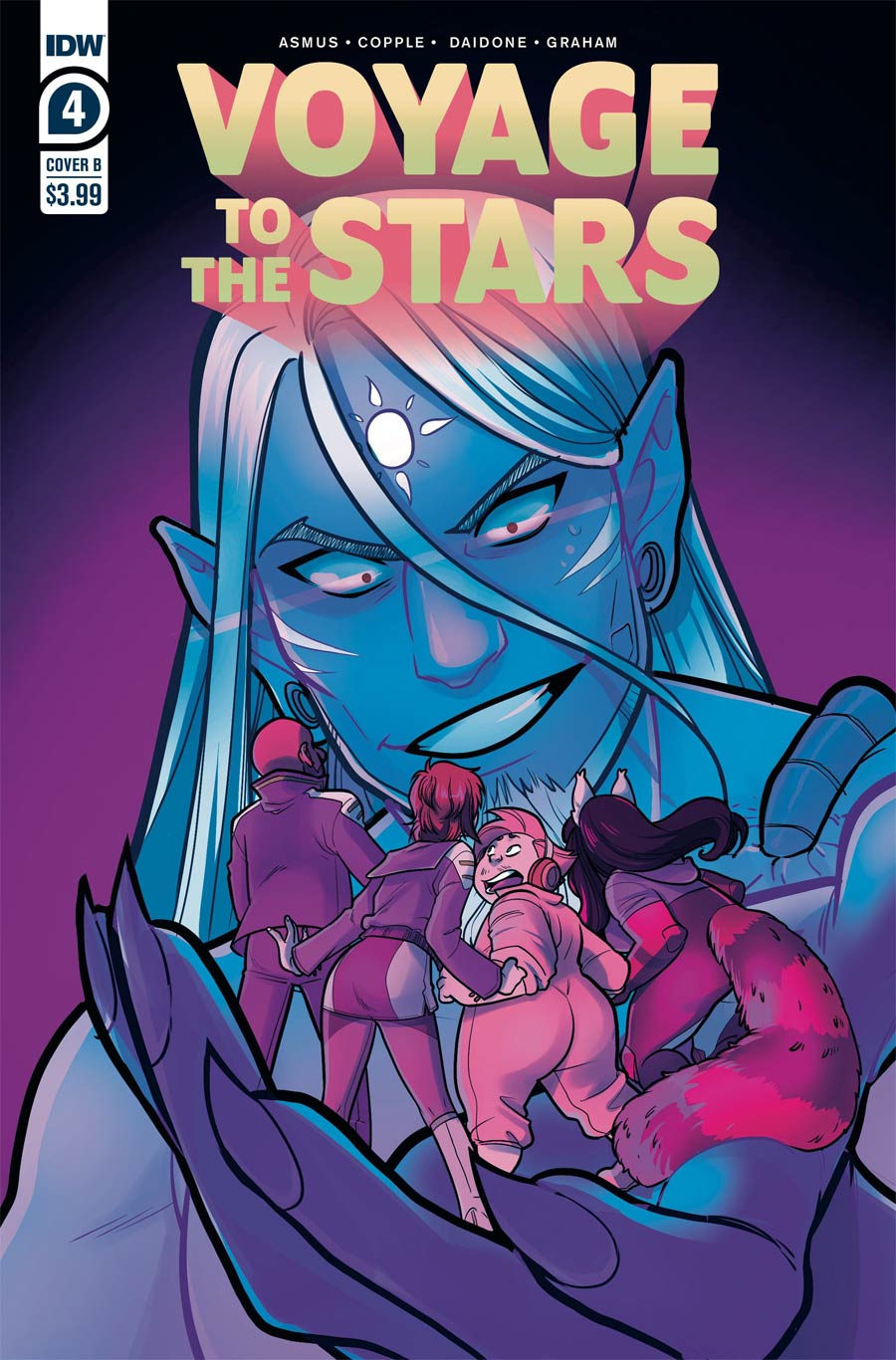 Voyage To The Stars #4 Cover B Variant Connie Daidone Cover