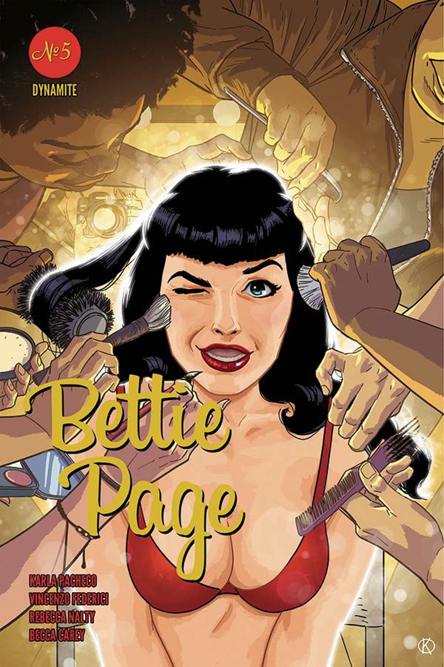Bettie Page Vol 3 #5 Cover B Variant Kano Cover