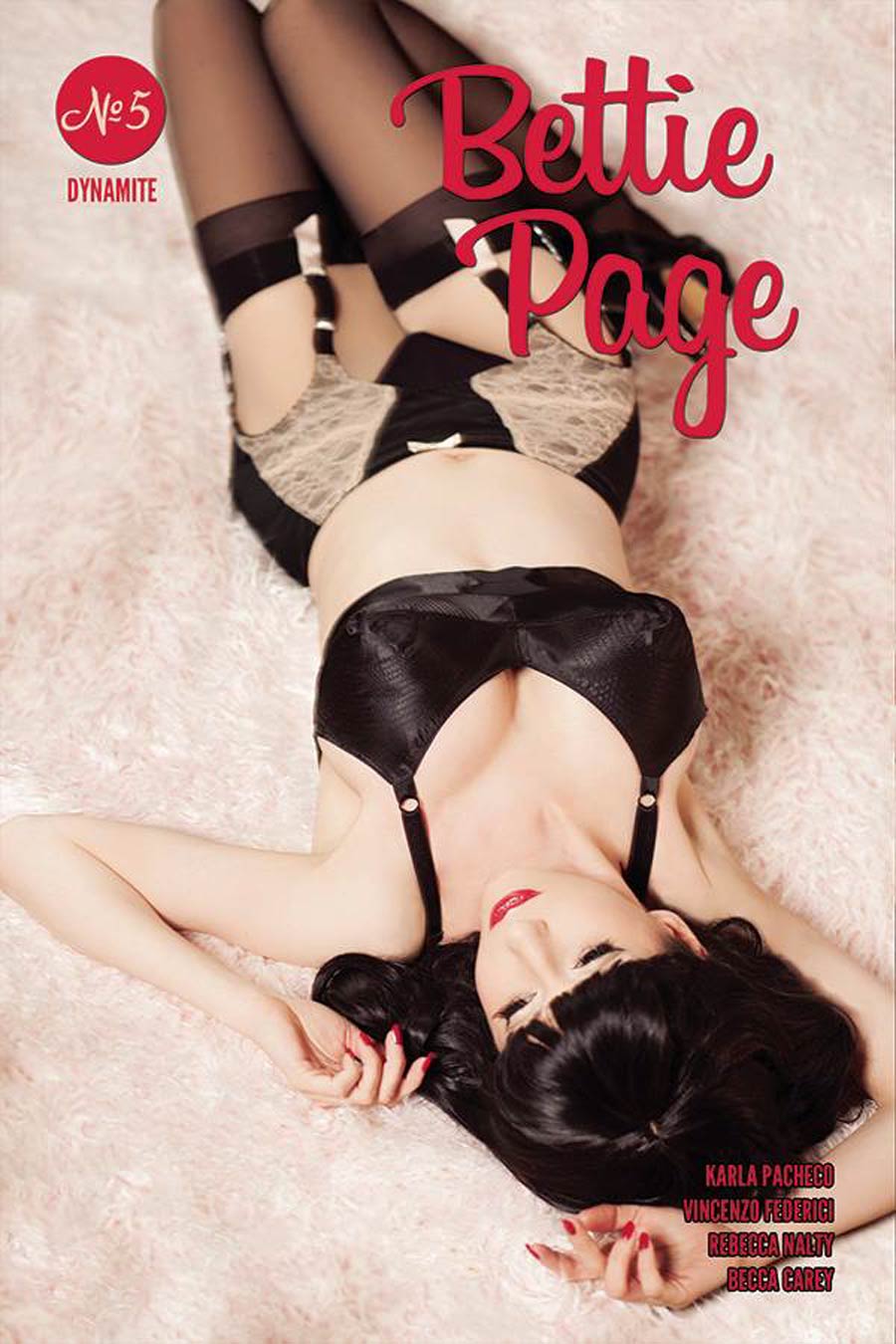 Bettie Page Vol 3 #5 Cover D Variant Riki LeCotey Cosplay Photo Cover
