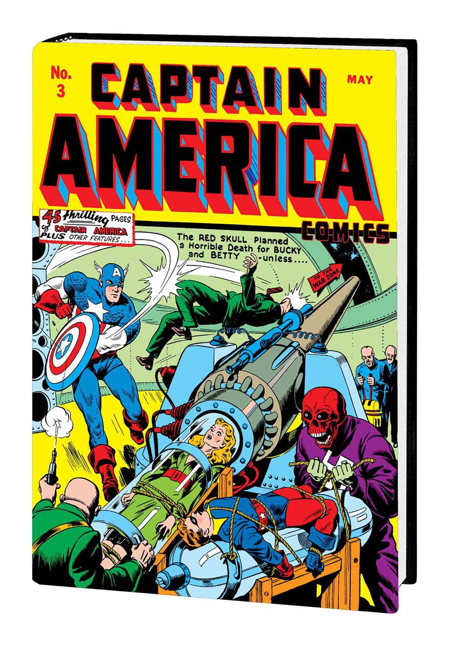 Golden Age Captain America Omnibus Vol 1 HC Direct Market Alex Schomburg Variant Cover New Printing