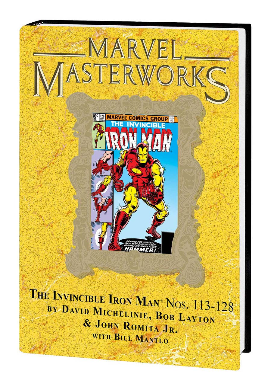 Marvel Masterworks Invincible Iron Man Vol 13 HC Variant Dust Jacket