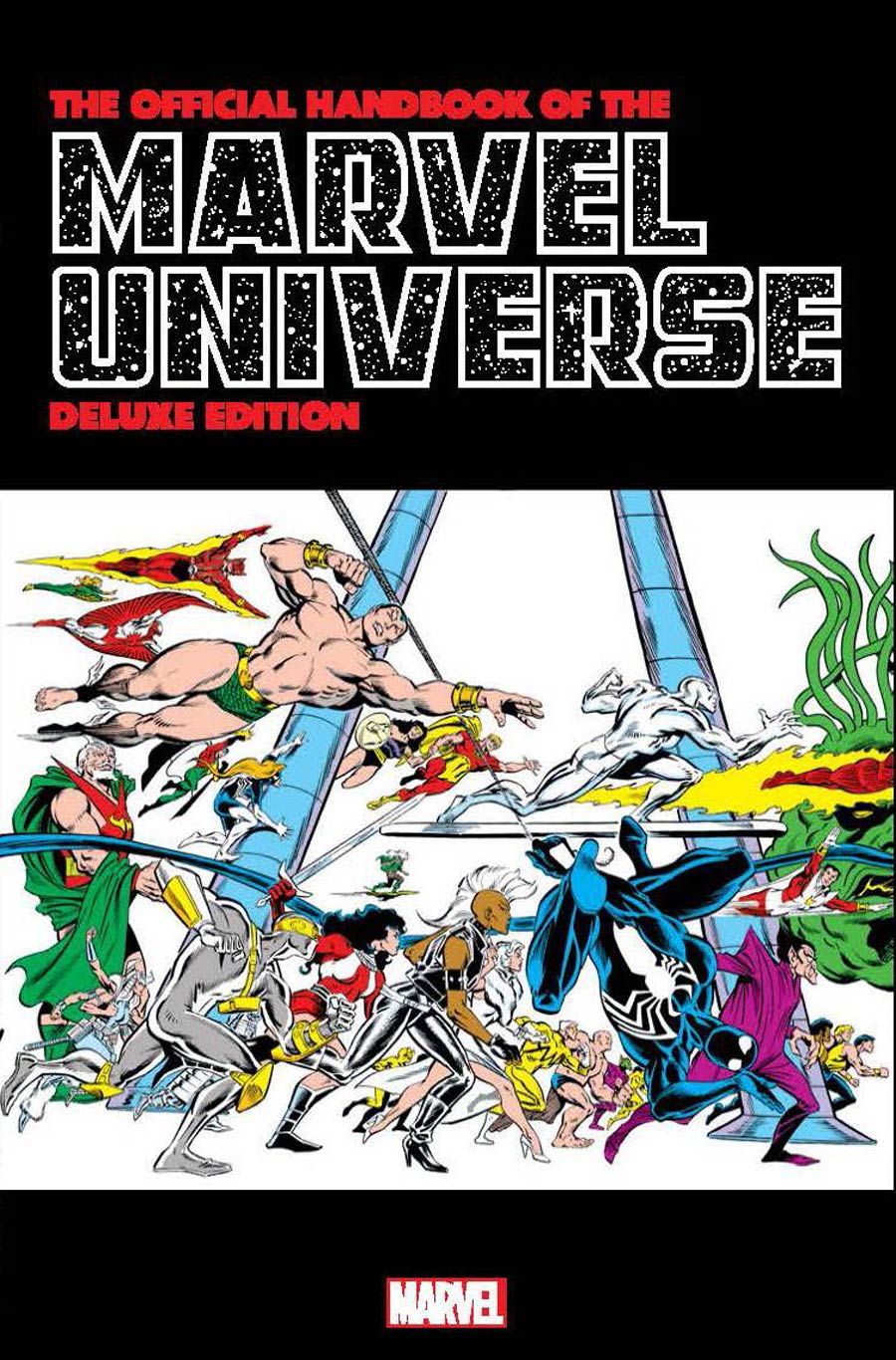 Official Handbook Of The Marvel Universe Deluxe Edition Omnibus HC Direct Market Ron Frenz Spider-Man Variant Cover