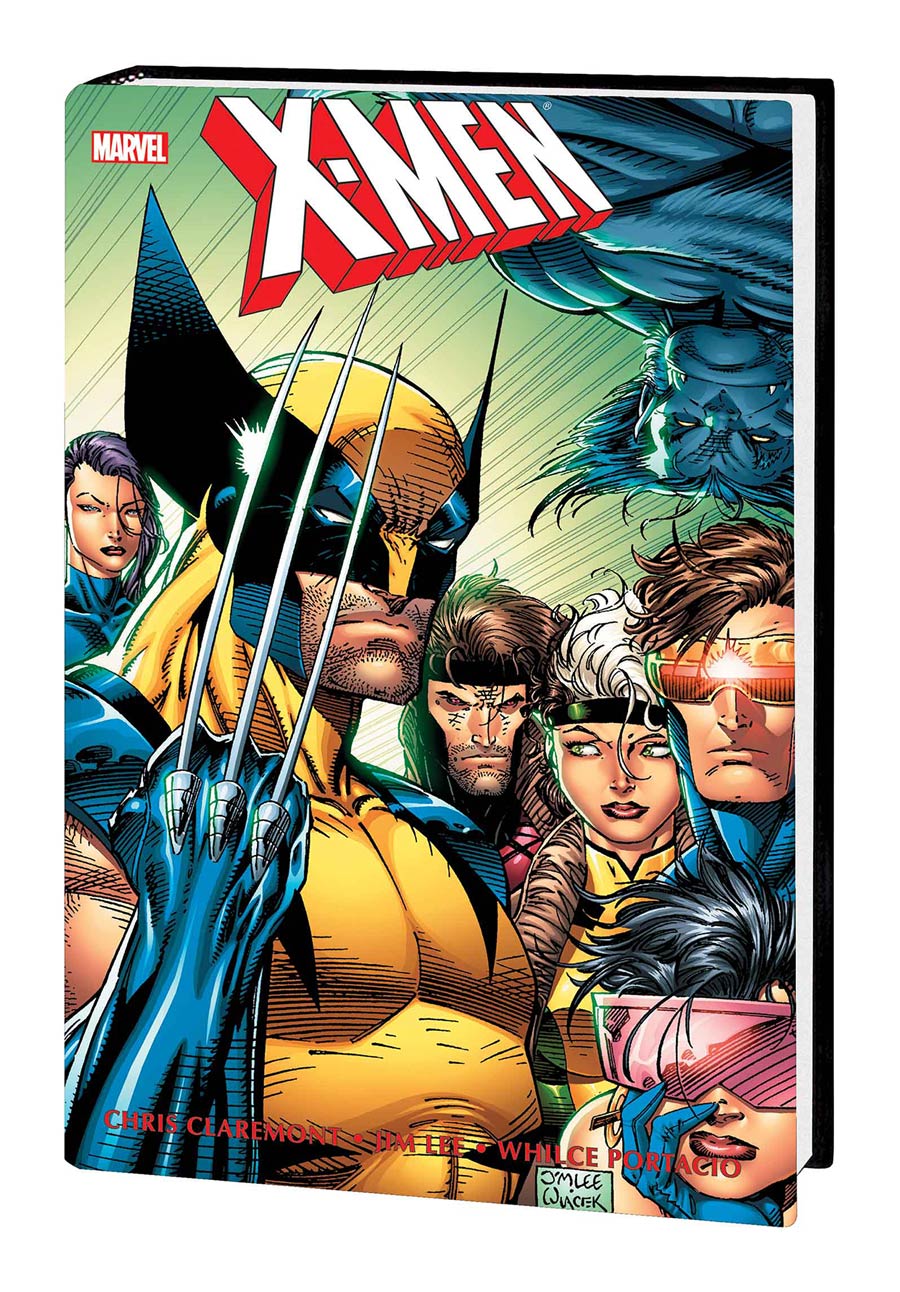 X-Men By Chris Claremont & Jim Lee Omnibus Vol 2 HC Book Market Jim Lee Wolverine And The X-Men Cover New Printing
