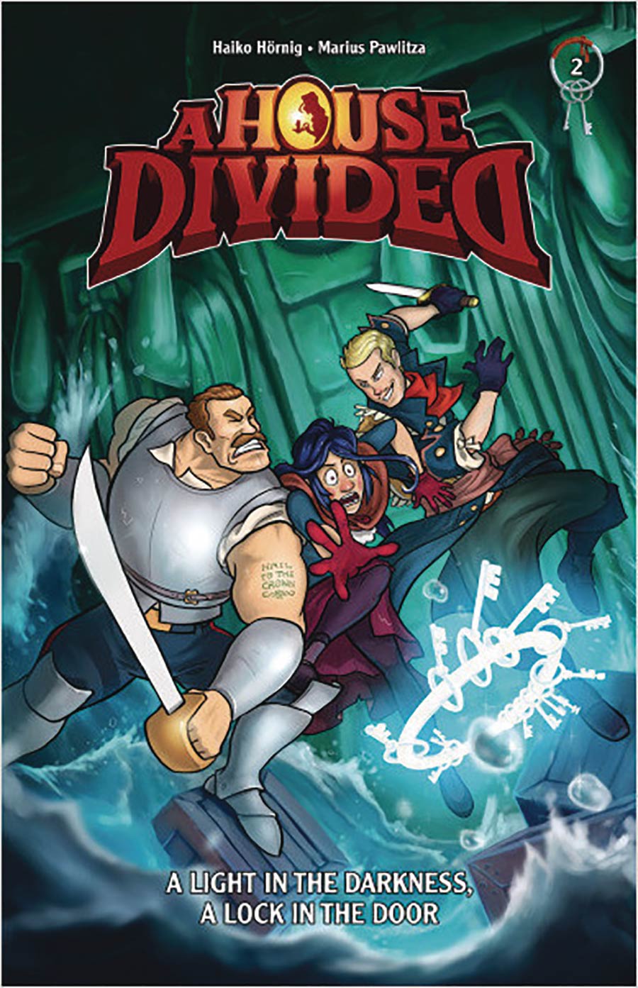 House Divided Vol 2 A Light In The Darkness A Lock In The Door GN