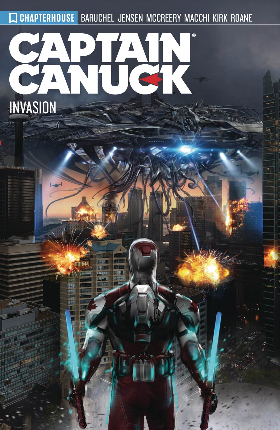 Captain Canuck Vol 4 Season 4 Invasion TP