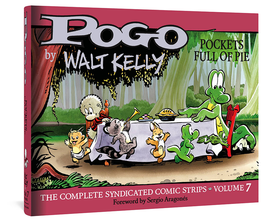 Pogo Complete Syndicated Comic Strips Vol 7 Pockets Full Of Pie HC