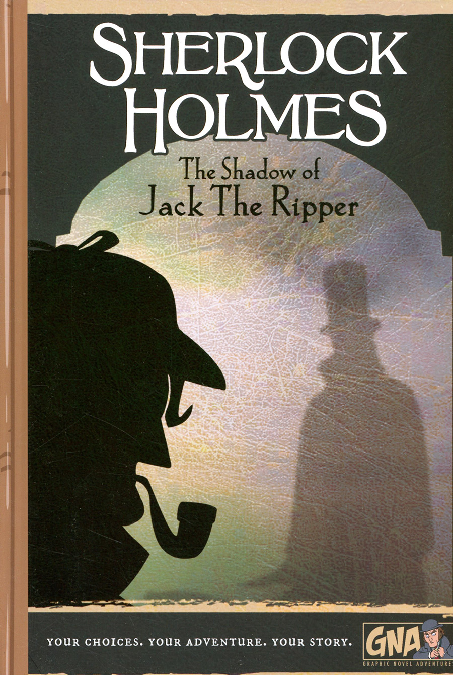 Sherlock Holmes Shadow Of Jack The Ripper Graphic Novel Adventures HC