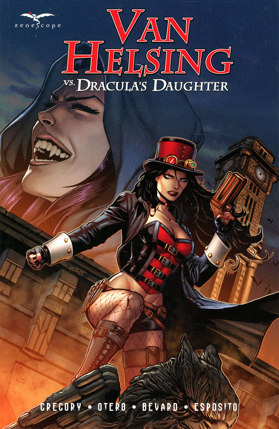 Grimm Fairy Tales Presents Van Helsing vs Draculas Daughter TP
