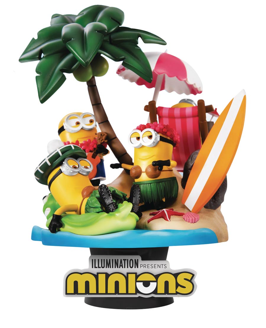 Minions DS-051 Paradise D-Stage Series 6-Inch Statue