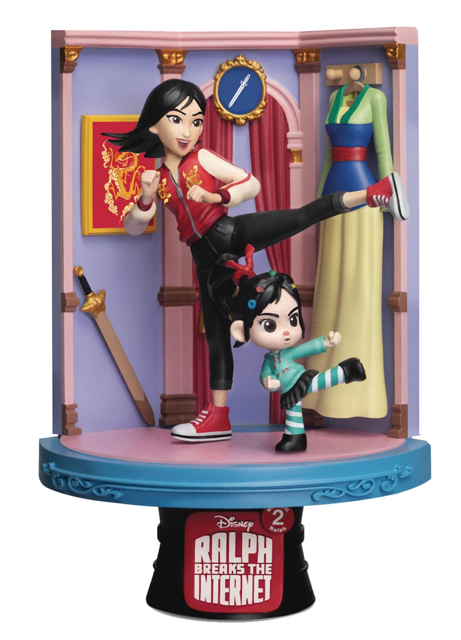 Wreck-It Ralph 2 DS-054 Mulan D-Stage Series 6-Inch Statue