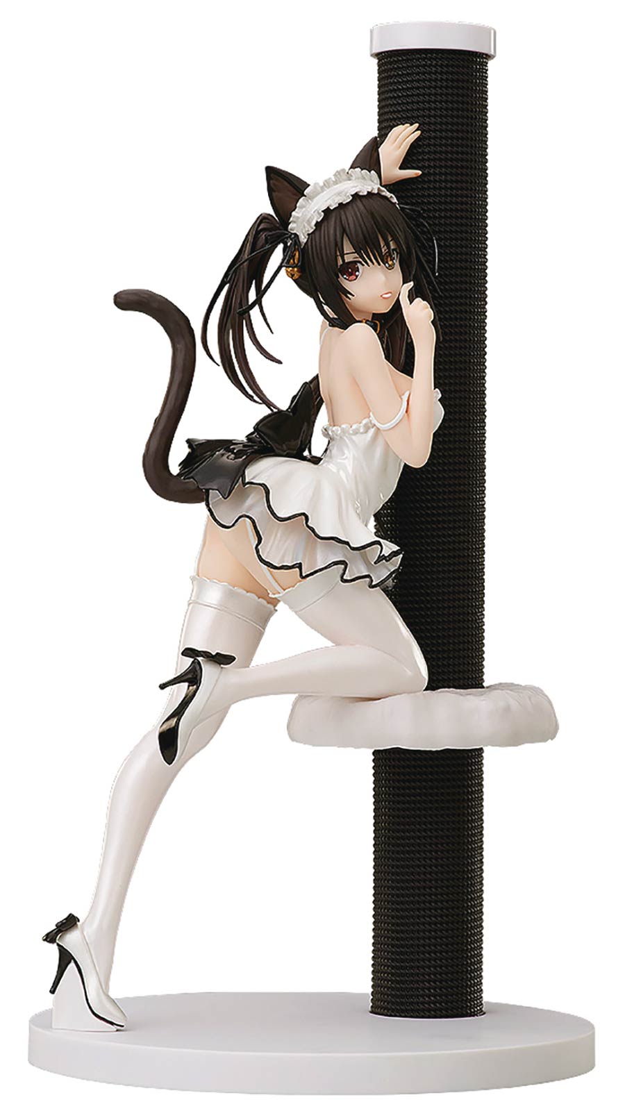 Date A Live Kurumi Tokisaki White Cat Lingerie 1/7 Scale PVC Figure