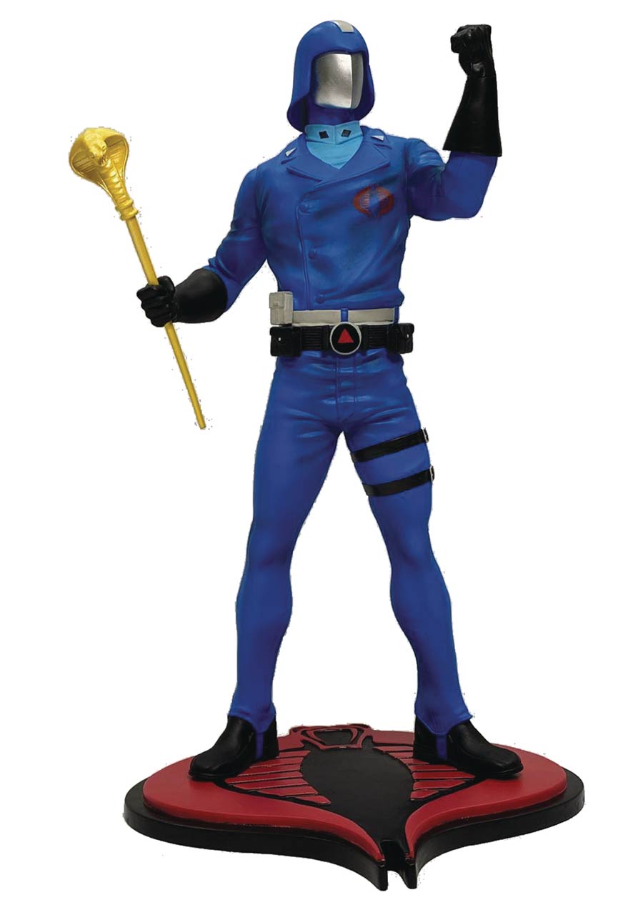 GI Joe 1/8 Scale PVC Statue - Cobra Commander