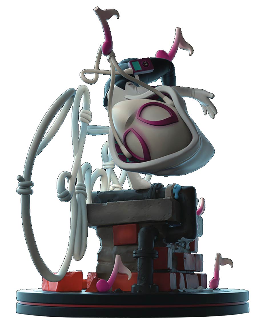 Marvel Heroes Ghost-Spider Q-Fig Elite Diorama Figure