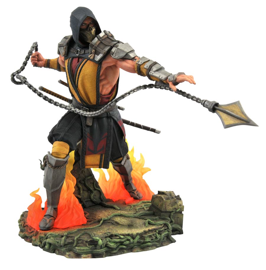Mortal Kombat 11 Gallery Scorpion Deluxe PVC Statue