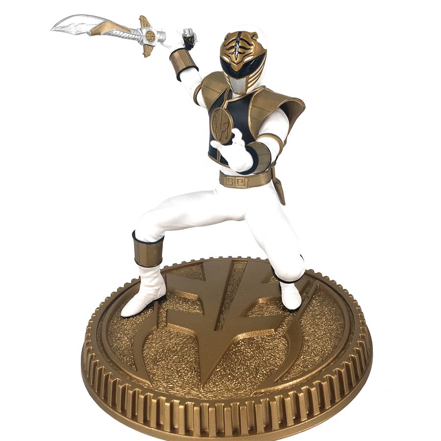 Power Rangers 1/8 Scale PVC Statue - White Ranger