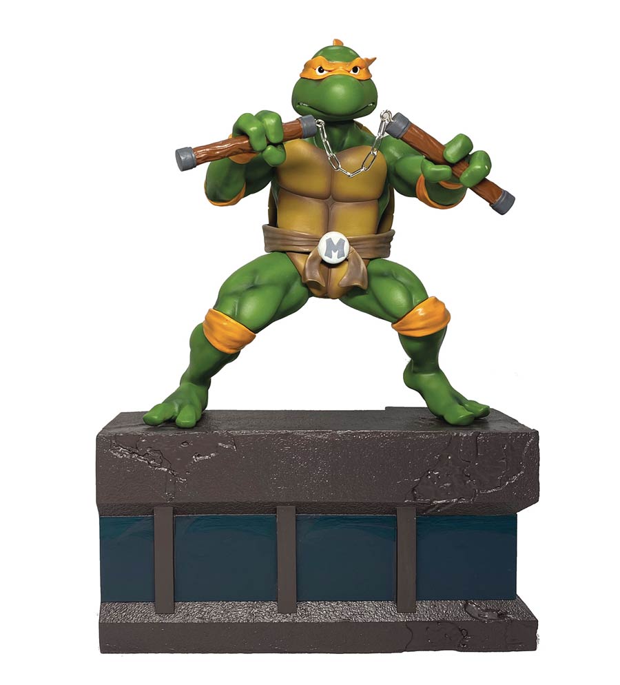 Teenage Mutant Ninja Turtles 1/8 Scale PVC Statue - Michelangelo