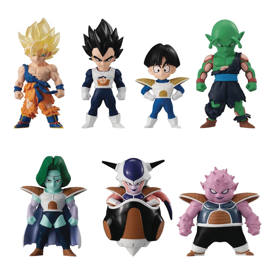 Dragon Ball Z Adverge Series 13 Mini Figure 7-Piece Set