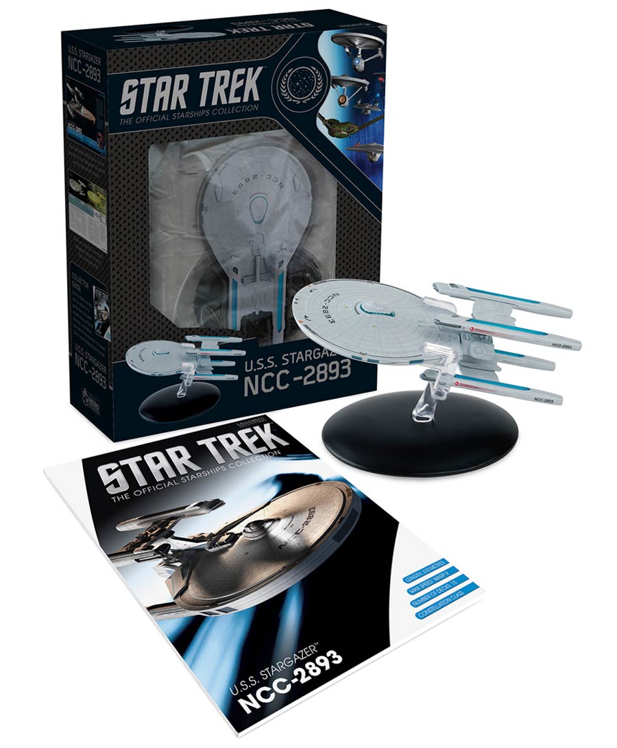Star Trek Starships Best Of Figurine Collection #15 USS Stargazer NCC-2893